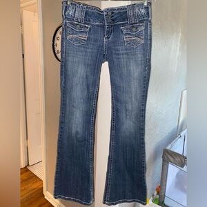 Stylish Blue Boot Cut Women's Jeans